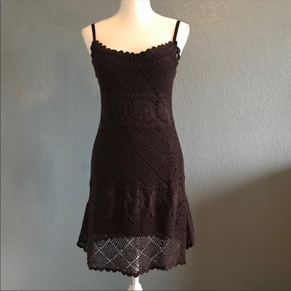 Athleta Dresses & Skirts - ATHLETA Lace Dress Handmade Crochet Lace Sundress